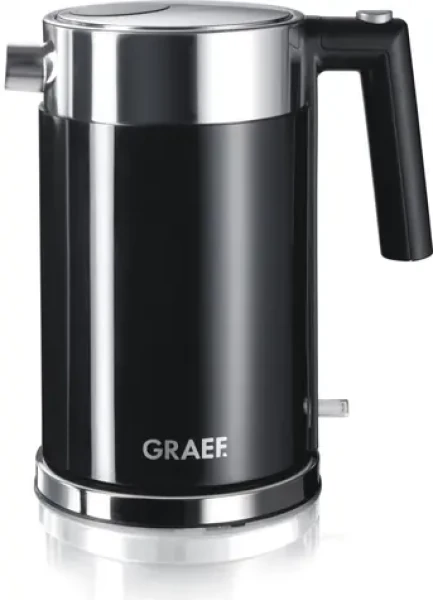 Graef WK 62 čierna / rýchlovarná kanvica / 2150 W / 1.5 L / nerez (9GWLDQ12)