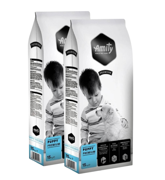 Amity Premium Dog Puppy - 2x3kg