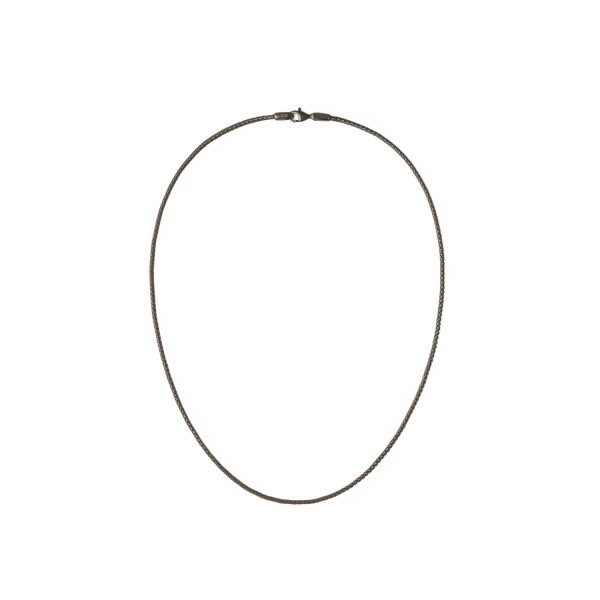 Daniel Wellington Moderný náhrdelník z ocele Tide Mesh DW00401106