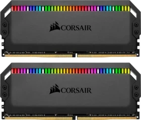 Corsair Dominator Platinum RGB 16GB (2x8GB) 3200MHz / DDR4 / PC4-25600 / CL16-20-20-38 / 1.35V / XMP2.0 (CMT16GX4M2E3200C16)