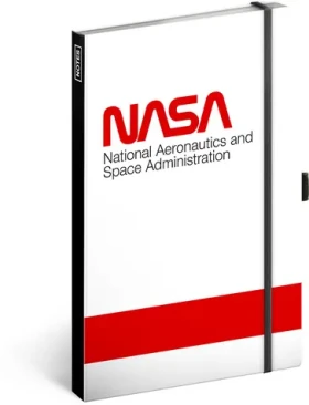Presco Group Notes NASA Worm / linajkový / 13 × 21 cm (A-8429)