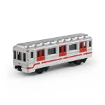 Rappa Pražské metro - kovová súprava mini 8 cm