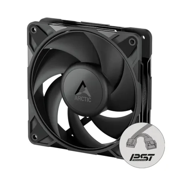ARCTIC P12 Pre PST LN / Prídavný ventilátor / 120 mm / 450-2000 RPM / 48 CFM / 25 dB / 4-pin PWM (ACFAN00343A)