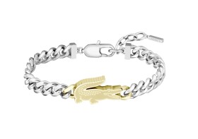 Lacoste Pánsky bicolor náramok pre mužov Arthor 2040552