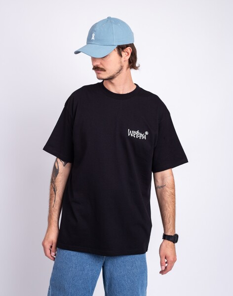 Carhartt WIP S/S Wiptopia Script T-Shirt Black/Wax M