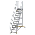 MUNK Günzburger Steigtechnik 600772 hliník, pozinkovaná ocel schodíky; 600772