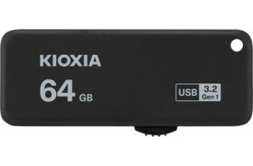 KIOXIA TransMemory U365 64GB čierna / Flash Disk / USB 3.2 / R: 150MBs (LU365K064G)