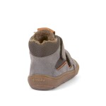 Detská zimná barefoot obuv TEX WOOL Gray, Froddo, G3110254-3W, sivá - 28