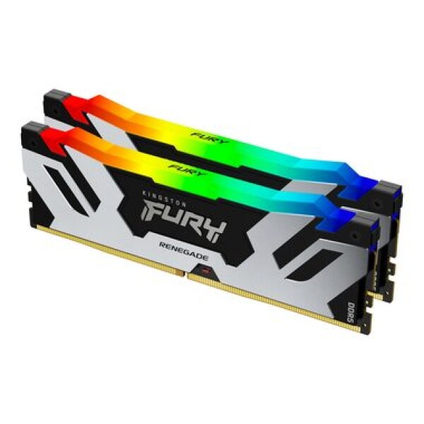 Kingston Fury Renegade Silver RGB 96GB (2x48GB) DDR5 6000MHz / CL32 / DIMM / XMP (KF560C32RSAK2-96)