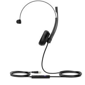 Yealink UH34 Mono (MS Teams) čierna / Mono náhlavná súprava / mikrofón / USB-A / kábel 1,2 m (1308014)