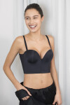 Dámska podprsenka WONDERBRA ULTIMATE BACKLESS BRA Black - WONDERBRA 85B černá