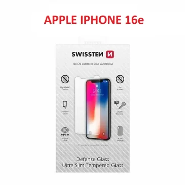 Swissten Ochranné temperované sklo pre Apple IPHONE 16e (74518009)
