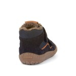 Chlapčenská zimná barefoot obuv TEX WOOL Dark Blue, Froddo, G3110254-W, tmavomodrá - 31