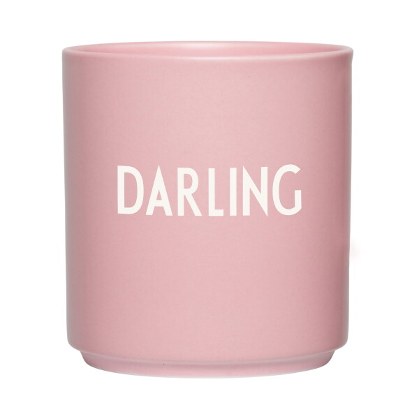 DESIGN LETTERS Porcelánový hrnček Darling Pink 300 ml