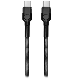 Colorway čierna / Dátový kábel / USB-C - USB-C / 60W (3A) / 1 m (CW-CBPDCC047-BK)