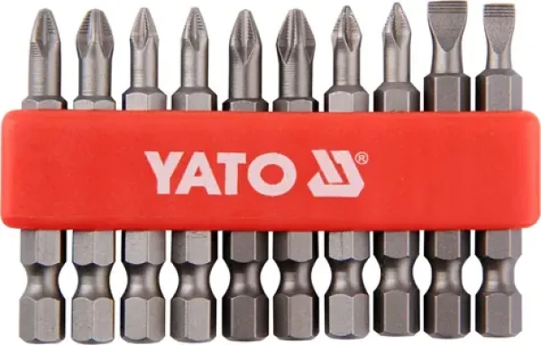 YATO YT-0483 / Sada bitov 1/4 50 mm NON-SLIP 10 ks (YT-0483)