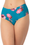 Dámske maxi brazilky Wild Rose - JULIMEX světle modrá XXL