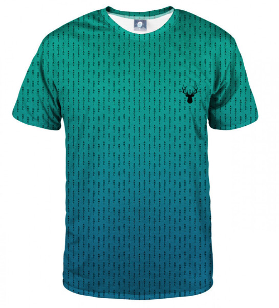 Aloha From Deer Phthalo Anti Social T-Shirt TSH AFD747 Teal