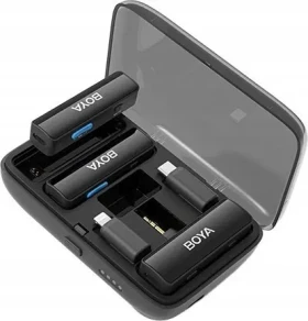 Boya BOYALINK 2TX+3RX / Bezdrôtový klopový mikrofón / 2x vysielač / 3x prijímač (BOYALINK)