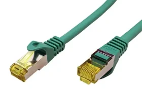 Goobay Patch kábel SFTP Cat7 1m zelená / LSOH (4040849915864)