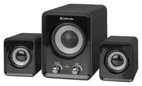 Defender Z4 čierna / Reproduktory 2.1 / 11W / regulácia hlasitosti / regulácia basov / USB+3,5mm (65508)