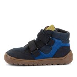 Chlapčenské celoročné členkové barefoot topánky UP HILL TEX DARK BLUE Froddo G3110281 - 25