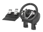 Genesis Seaborg 400 / Herný volant a pedále / otáčanie 270/900 ° / Vibrácie / USB / Pre PC, PS4, PS3, Xbox ONE, Xbox 360, SWITCH (NGK-1567)