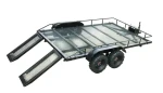 AMEWI RC príves Trailer Scale Crawler čierna