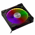 PHANTEKS D30 PWM Regular Airflow D-RGB čierna / 140mm / Hydrodynamic Bearing / 1800 RPM / 71.9 CFM / 4-Pin + 3-Pin (PH-F140D30_DRGB_PWM_BK01)