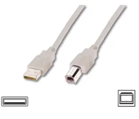 LogiLink OCU0008 / USB 2.0 kábel / USB-A (M) - USB-B (M) / 3 m / bulk (CU0008)
