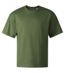 Unisex tričko Stage v khaki farbe L