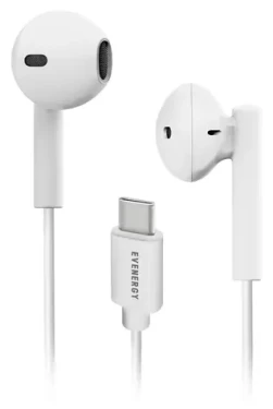 SBS Evenergy biela / Slúchadlá / Semi in-ear / USB-C