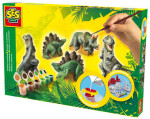 SES Sadrový trojkomplet - Dinosaury