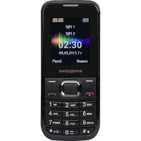 Swisstone SC 230 mobilný telefón Dual SIM čierna; 450032