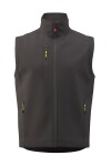 Pánska zateplená softshellová vesta Payper CREEK VEST PAD Farba: Čierna/ Čierna, Veľkosť: 2XS (S00770048914018XXS)