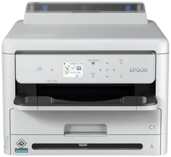 Epson WorkForce Pro WF-M5399DW biela / Čiernobiela atramentová tlačiareň / A4 / 34 ppm / 1200x2400dpi / USB / LAN / Wi-Fi (C11CK77401)