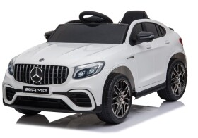 Mamido Detské elektrické autíčko Mercedes-Benz GLC 63S 4x4 biele