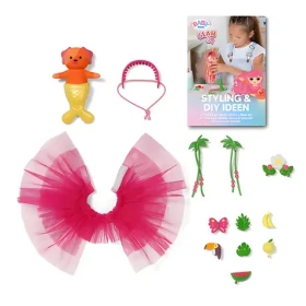 Zapf Creation BABY born Bábika Glam UP Sunshine ružová