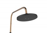 INVENA - Sprchový stĺp MOONLIGHT čierna/ružové zlato AU-77-014-V