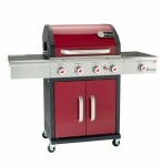 Landmann Triton 4.1 PTS Červený (12961) Grill záhradný plynový 15 kW 65 cm x 44 cm