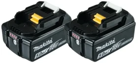 Makita Energy Kit 197288-2/2x aku BL1850B/18V/5.0Ah/Li-ion (197288-2)