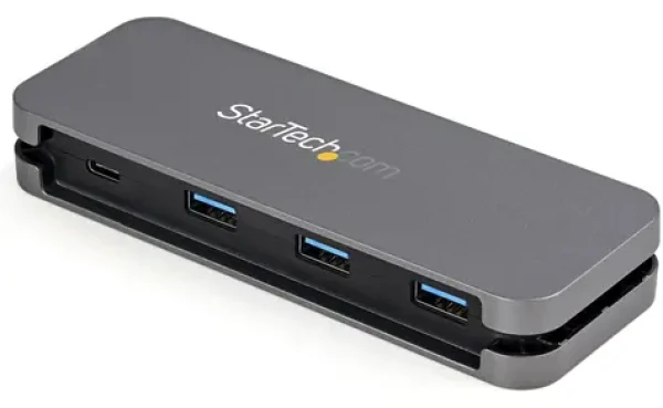 StarTech USB-C / USB hub / 4 porty / 3x USB-A + 1x USB-C / 5 Gbps / Bus Powered (HB30CM3A1CB)