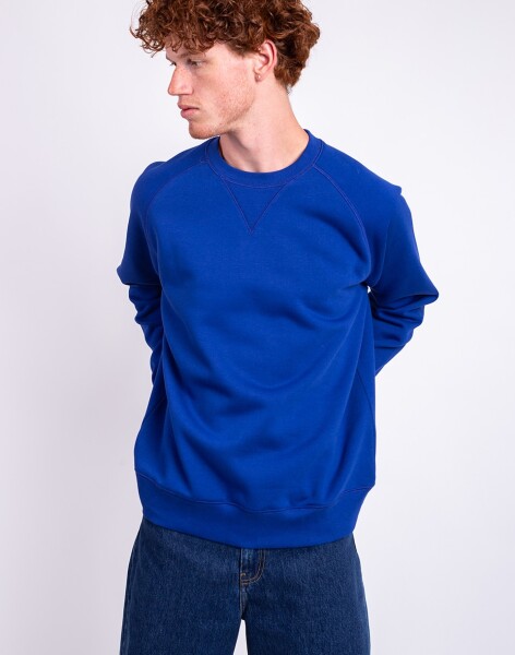 Carhartt WIP Chase Sweat Wolfsbane/Gold S