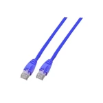 EFB Patch kábel Cat6 modrá / Patch kábel / U/UTP / LSZH / RJ-45 / 3 m (K8104BL.3)