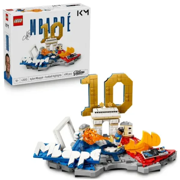 LEGO® Editions 43013 Kylian Mbappé - Hviezdne momenty futbalu