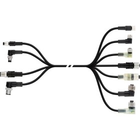 LAPP AB-C4-M12MA-0,3PUR-M12FS pripojovací kábel pre senzory - aktory, 22260304, 1 ks; 22260304