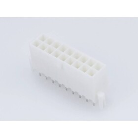 Molex vstavaná zásuvková lišta (štandardná) Počet pólov 18 Raster (rozteč): 4.20 mm 39289188 1 ks Tray; 39289188