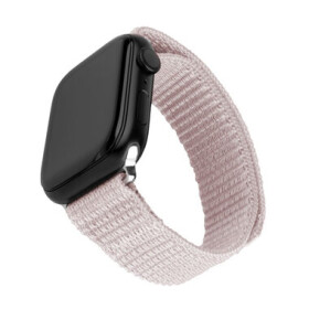 FIXED Nylonový remienok Nylon Sporty Strap pre Apple Watch 38/40/41mm ružovo zlatý (FIXNST2-436-ROGD)