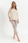 Pyžamo Cana 486 3/4 S-XL vanilka L