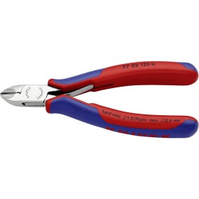 Knipex Knipex-Werk 77 02 120 H pre elektroniku a jemnú mechaniku bočné štiepacie kliešte s fazetou 120 mm; 77 02 120 H